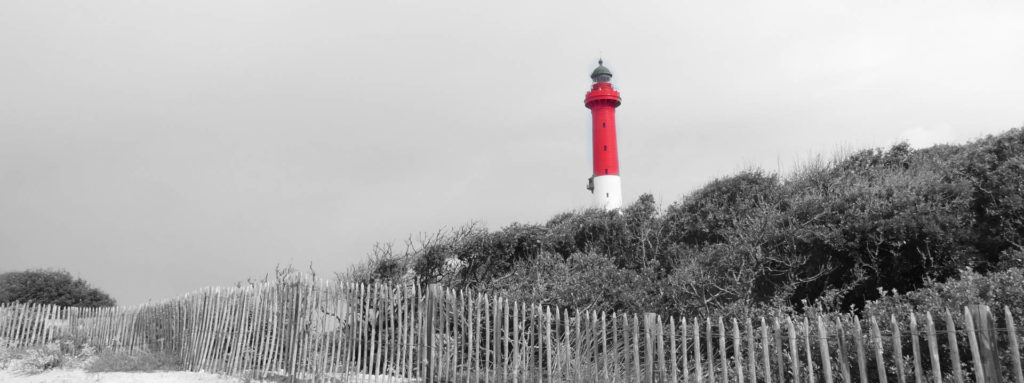 Leuchtturm am Atlantik